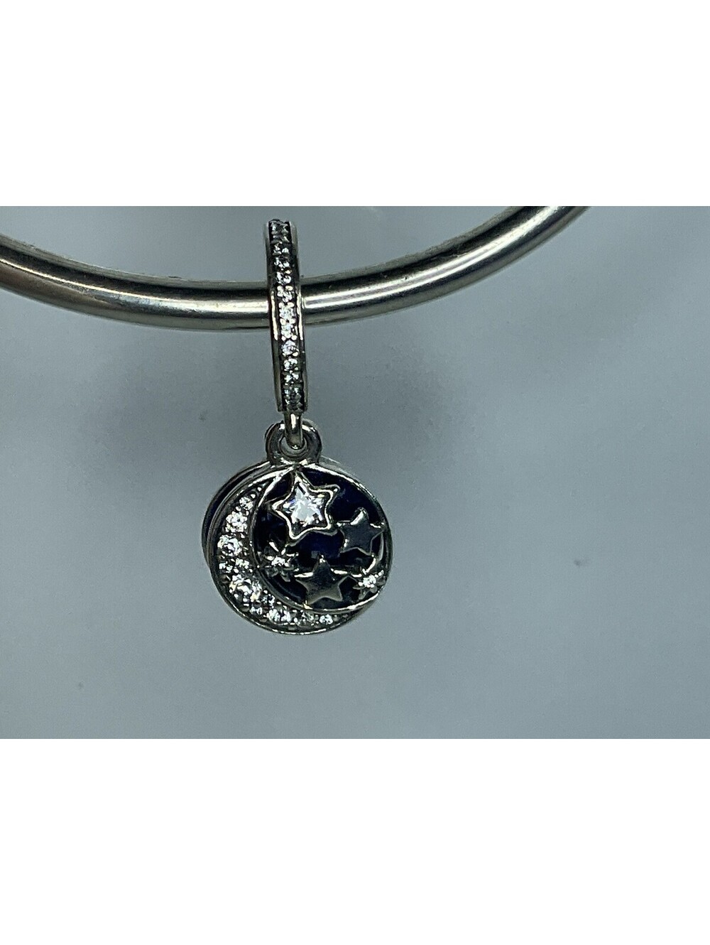 Pandora I Love You To The Moon Amd Back Dangle Charm Retired